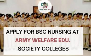 Apply for BSc. Nursing at Army Welfare Edu. Society Colleges