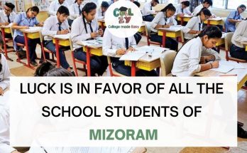 Luck is in favor of all the school students of Mizoram