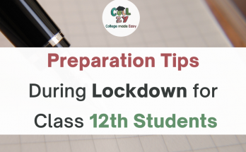 Preparation tips during lockdown for class 12 students