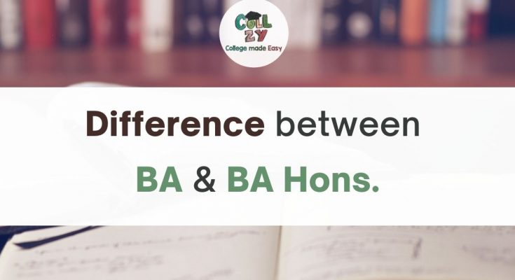 What is the difference between BA and BA Hons