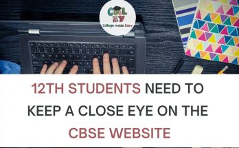 12th students need to keep a close eye on the CBSE website