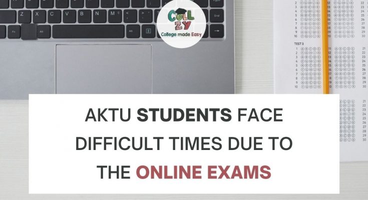AKTU students face difficult times due to the online exams