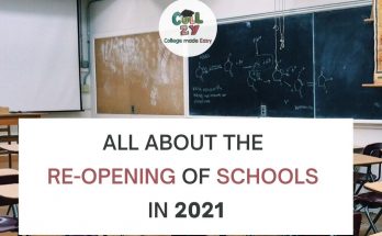 All about the Re-opening of Schools in 2021