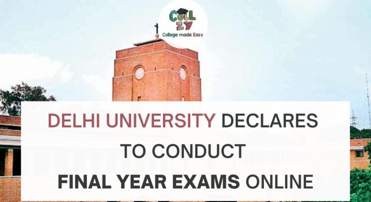 Delhi University declares to conduct final year exams online