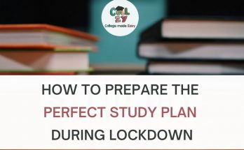 How to prepare the perfect study plan during lockdown