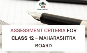 Assessment Criteria for Class 12 – Maharashtra Board