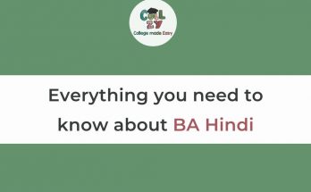 Everything you need to know about BA Hindi