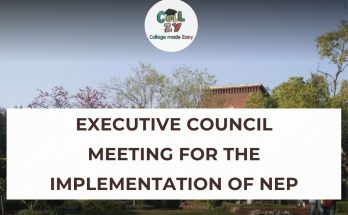 Executive Council Meeting for the Implementation of NEP