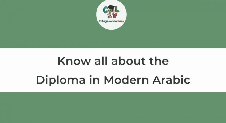 Know all about the Diploma in Modern Arabic