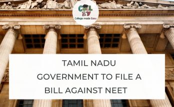 Tamil Nadu Government to file a bill against NEET