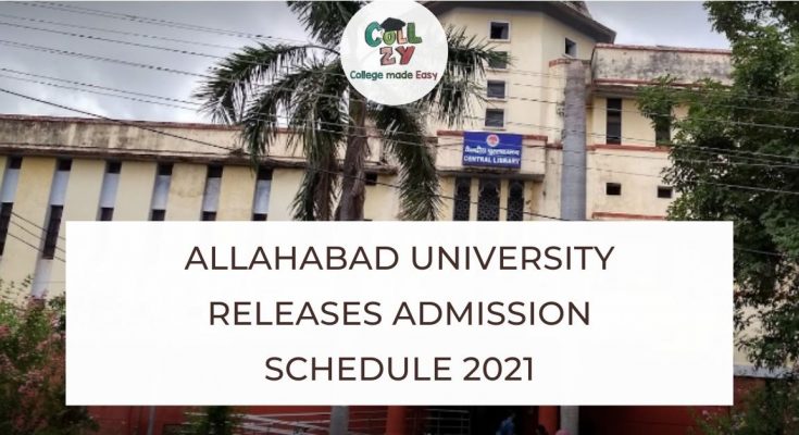 Allahabad University releases admission schedule 2021