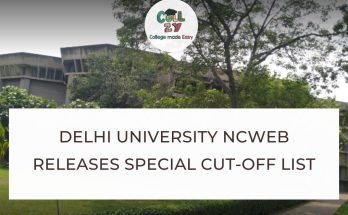 Delhi University NCWEB releases special cut-off list