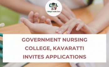 Government Nursing College, Kavaratti invites applications