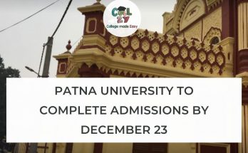Patna University to complete admissions by December 23