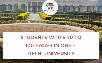 Students write 70 to 100 pages in OBE – Delhi University