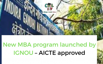 New MBA program launched by IGNOU – AICTE approved