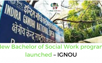 New Bachelor of Social Work program launched – IGNOU