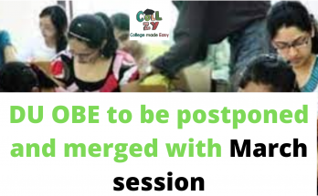 DU OBE to be postponed and merged with March session