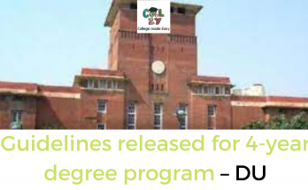Guidelines released for 4-year degree program – DU