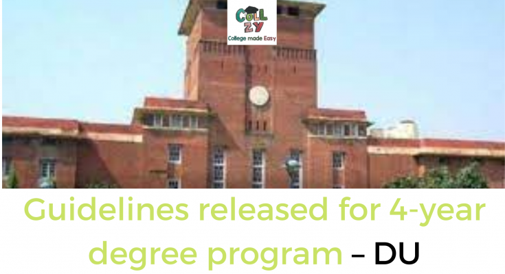 Guidelines released for 4-year degree program – DU