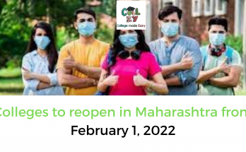 Colleges to reopen in Maharashtra from February 1, 2022