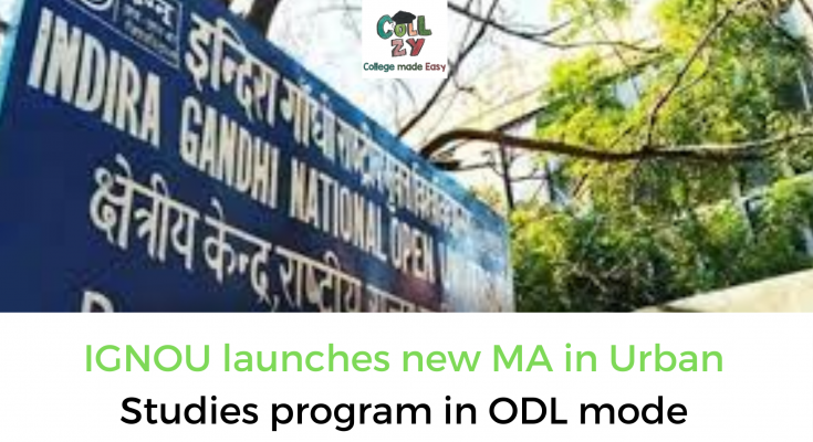 IGNOU launches new MA in Urban Studies program in ODL mode