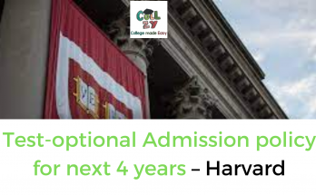 Test-optional Admission policy for next 4 years – Harvard