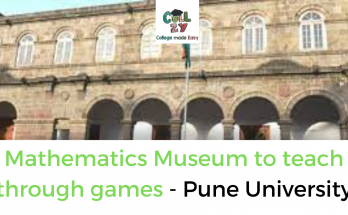 Mathematics Museum to teach through games - Pune University