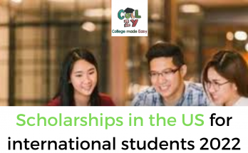 Scholarships in the US for international students 2022