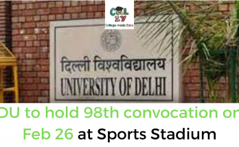 DU to hold 98th convocation on Feb 26 at Sports Stadium