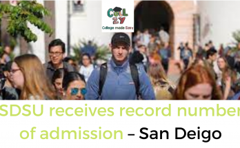 SDSU receives record number of admission – San Deigo