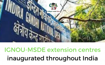 IGNOU-MSDE extension centres inaugurated throughout India