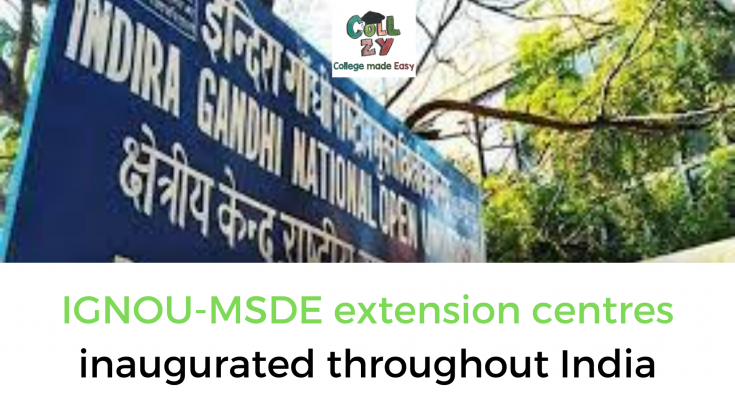 IGNOU-MSDE extension centres inaugurated throughout India