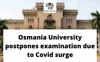 Osmania University postpones examination due to Covid surge