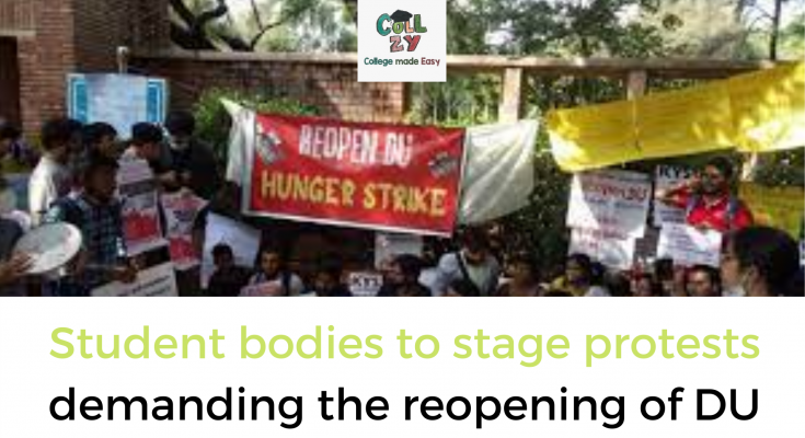 Student bodies to stage protests demanding the reopening of DU