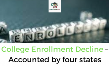 College Enrollment Decline – Accounted by four states