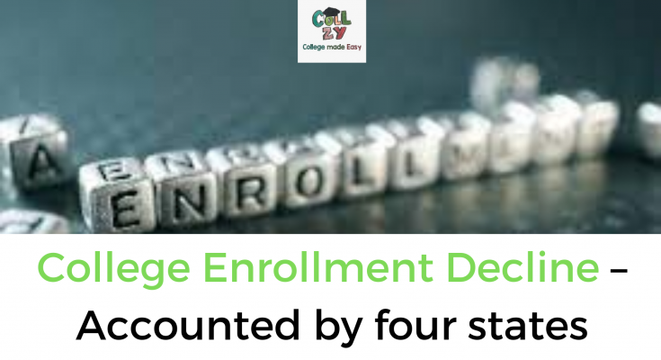 College Enrollment Decline – Accounted by four states