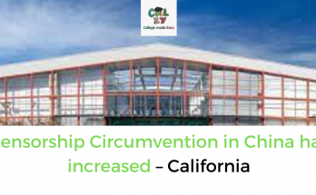 Censorship Circumvention in China has increased – California