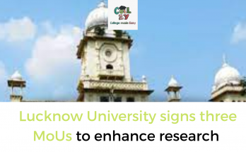Lucknow University signs three MoUs to enhance research
