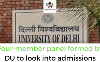 Four-member panel formed by DU to look into admissions