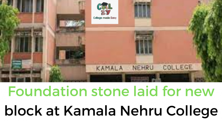 Foundation stone laid for new block at Kamala Nehru College